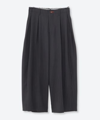 パンツ <H>WOOL/SILK STRAIGHT NO PLEATS SLKS[L] パンツ Pleats bonded wool pants F26－14