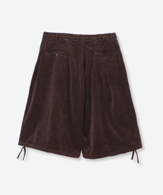 ハーフパンツ Wide－leg cropped corduroy