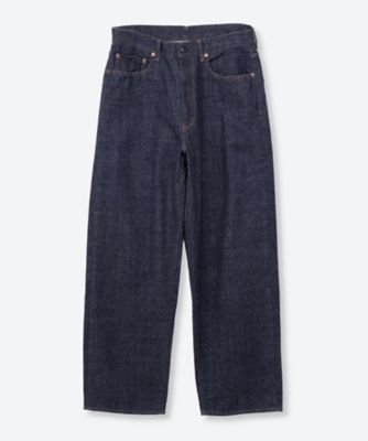 デニム No．22 Washed Wide Denim Pants