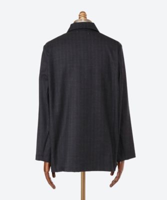 ジャケット　２／４８　ＷＯＯＬ　ＳＯＦＴ　ＳＥＲＧＥ　Ｗ．Ｂ　ＳＨＩＲＴ　ＪＡＣＫＥＴ　Ｍ２３Ｃ－０７ＪＫ０１Ｃ