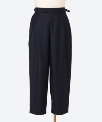 パンツ　２／４８　ＷＯＯＬ　ＳＯＦＴ　ＳＥＲＧＥ　ＯＦＦＩＣＥＲ　ＰＡＮＴＳ　２ＴＵＣＫ　ＷＩＤＥ　Ｍ２３Ｃ－０７ＰＴ０１Ｃ