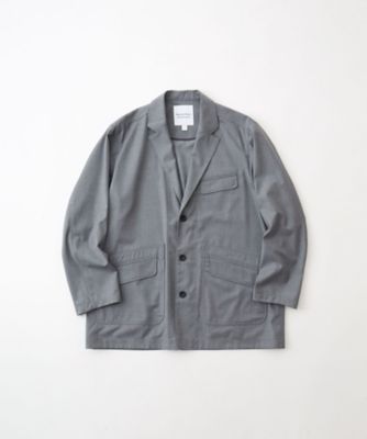 White Mountaineering/ホワイトマウンテニアリング ジャケット STRETCH LAPEL JACKET RW2573201 Gray コート・ジャケット【三越伊勢丹/公式】