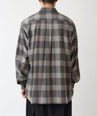 SARTO プルオーバーシャツ サルト SARTO コットン リネン インディゴ エンブロイダリー