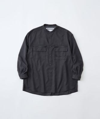 White Mountaineering カジュアルシャツ グレー 0220825J0037 シャツ ZIP OFF SHIRT BK2571102 | White