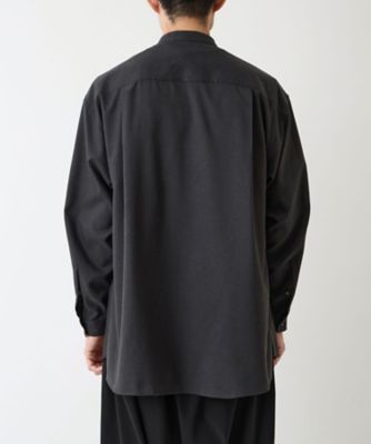 シャツ BAND COLLAR MULTI POCKET SHIRT