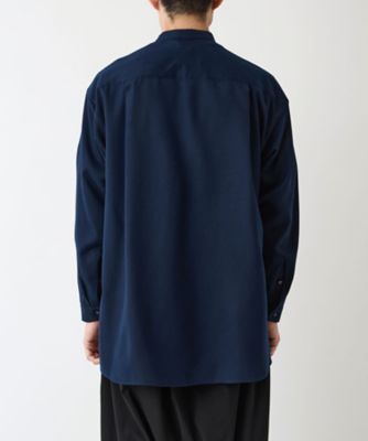 シャツ BAND COLLAR MULTI POCKET SHIRT