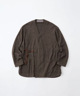 White Mountaineering/ホワイトマウンテニアリング シャツ GLENCHECK KIMONO SHIRT WM2573110 Brown トップス【三越伊勢丹/公式】