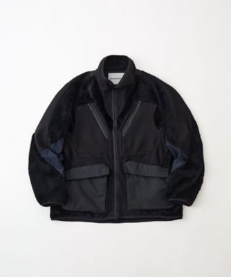 【送料無料】White Mountaineering/ホワイトマウンテニアリング ブルゾン FLEECE BLOUSON WM2573203 Black コート・ジャケット【三越伊勢丹/公式】