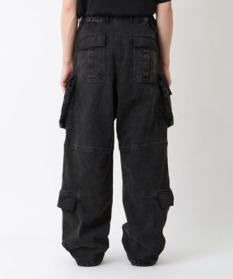 パンツ WIDE DENIM CARGO PANTS