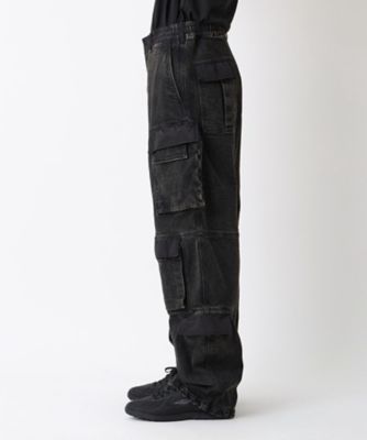 パンツ WIDE DENIM CARGO PANTS