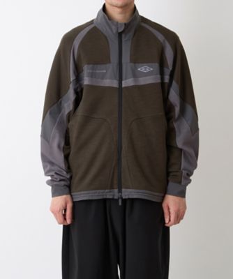 White Mountaineering UMBRO ナイロンジャケット BLK White MountaineeringとUMBROがコラボレーション