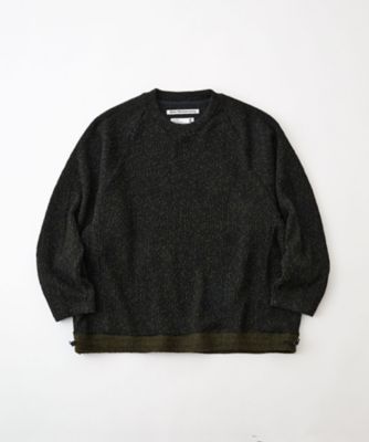 プルオーバー MELANGE WIDE RAGLAN PULLOVER