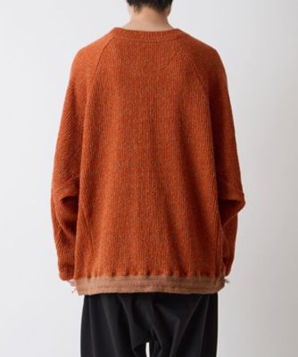 プルオーバー MELANGE WIDE RAGLAN PULLOVER