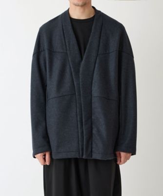 カーディガン WOOL MELTON CARDIGAN