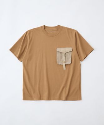 ＜White Mountaineering＞Ｔシャツ　ＴＡＰＥ　ＰＯＣＫＥＴ　ＴーＳＨＩＲＴ　ＷＭ２５７３５１５