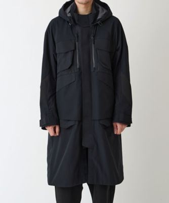 WHITE MOUNTAINEERING×Gloverall ナイロンコート コート WINDSTOPPER COAT BK2573203