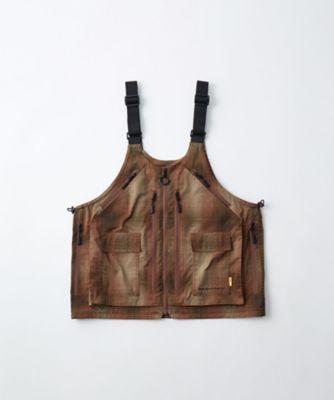 White Mountaineering/ホワイトマウンテニアリング ベスト　ＷＭ　ＧＲＩＰＳＷＡＮＹ　ＯＭＢＲＥ　ＣＨＥＣＫ　２ＷＡＹ　ＧＥＡＲ　ＰＡＣＫ　ＶＥＳＴ　４．０　ＷＭ２６７１２１０