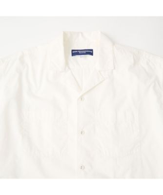 シャツ BROAD OPEN COLLAR SHIRT