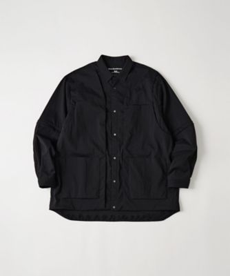 シャツ ZIP OFF LAYERED SHIRT BK2671103
