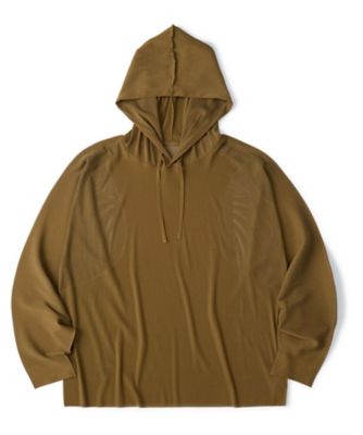 パーカ COTTON NYLON PILE ZIP PARKA