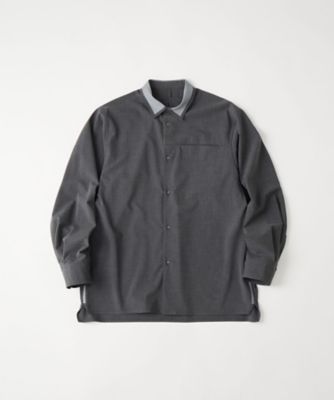 シャツ STRETCH BOX SILHOUETTE SHIRT
