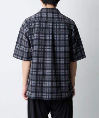 シャツ MADRAS CHECK OPEN COLLAR SHIRT