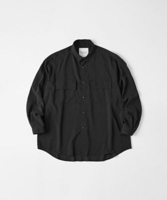 ＜White Mountaineering＞シャツ　ＷＩＤＥ　ＧＵＳＳＥＴ　ＳＬＥＥＶＥ　ＲＥＧＵＬＡＲ　ＣＯＬＬＡＲ　ＳＨＩＲＴ　ＲＷ２６７１１０５