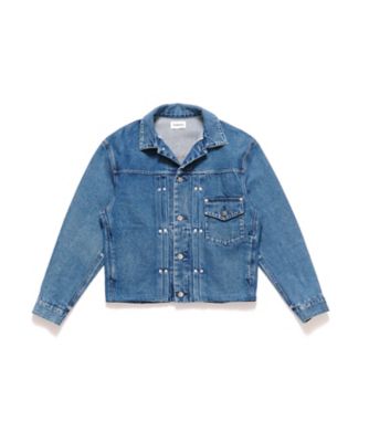 ブルゾン SELVEDGE FADED LIGHT DENIM 
