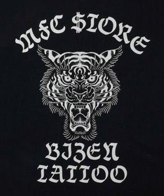 Ｔシャツ 彫師美漸－ＢＩＺＥＮ ｘ ＭＦＣ ＳＴＯＲＥ ＴＩＧＥＲ Ｔ