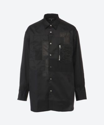 買い大阪 COMME des GARCONS HOMME 切り替え 再構築OXシャツ - メンズ