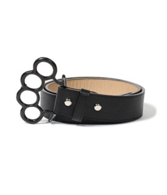 ＜WACKO MARIA (Men)＞ベルト　ＪＯＨＮＮＹ　／　ＬＥＡＴＨＥＲ　ＢＥＬＴ　ＪＯＨＮＮＹ－ＷＭ－ＢＬ０５