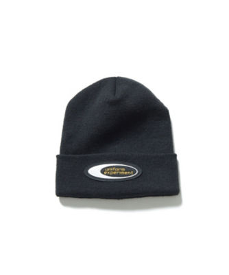 ＜uniform experiment (Men)＞ニット帽　ＯＶＡＬ　ＣＵＦＦ　ＢＥＡＮＩＥ　ＵＥー２４２０５０