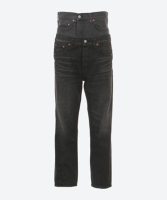 ＜JUNYA WATANABE MAN (Men)＞パンツ　綿デニム　製品加工カスタマイズ　Ｌｅｖｉｓ　Ｗネーム　ＷＯ―Ｐ２１７―０５１