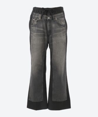 ＜JUNYA WATANABE MAN (Men)＞パンツ　綿デニム×ウールエステルサージ　ＷＯ―Ｐ０２６―０５１