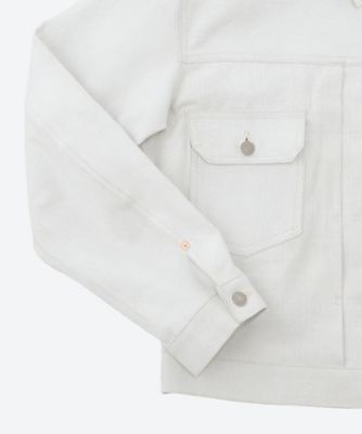 デニムジャケット　綿デニム箔プリント　Ｌｅｖｉ’ｓＷネーム　ＷＯ―Ｊ２０１―０５１