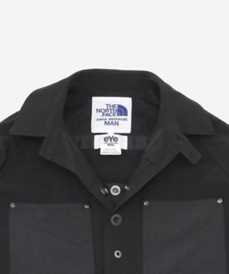 ナイロンオックス×エステルマットクロス×綿麻サマーコール　ＴＨＥ　ＮＯＲＴＨ　ＦＡＣＥ　Ｗネーム　ブルゾン　ＷＯ―Ｂ９０２―１００