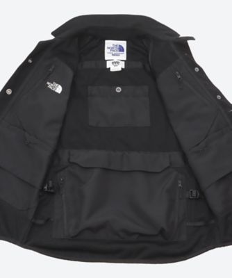 ナイロンオックス×エステルマットクロス×綿麻サマーコール　ＴＨＥ　ＮＯＲＴＨ　ＦＡＣＥ　Ｗネーム　ブルゾン　ＷＯ―Ｂ９０２―１００