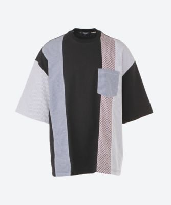 COMME des GARCONS HOMME (Men)/コム デ ギャルソン オム Tシャツ 綿天竺×多素材MIX HO―T010―051