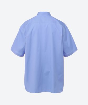 綿ブロード　ロゴ　半袖シャツ　ＨＯ―Ｂ１０３―０５１