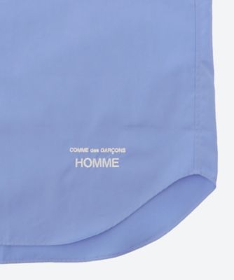 綿ブロード　ロゴ　半袖シャツ　ＨＯ―Ｂ１０３―０５１