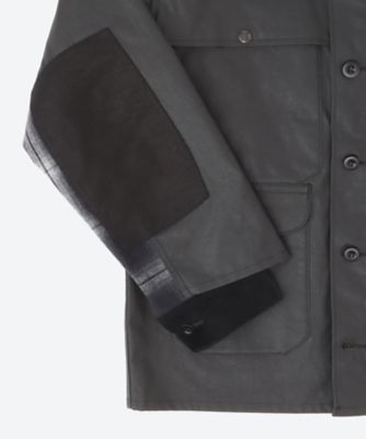 ジャケット 綿オックスコーティング×綿フランネルチェック