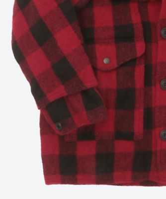 送料無料】ウールチェック 製品縮絨 FILSON Wネーム WPー