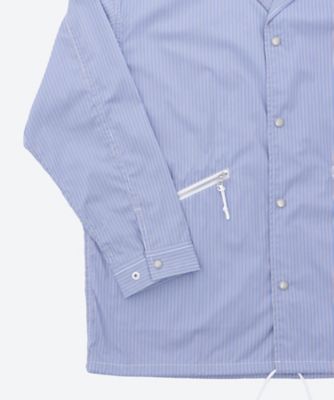 綿ストライプ シャツブルゾン HP－B006－051 | COMME