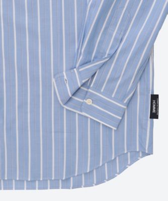 綿ストライプ シャツ HPーB010ー051 | COMME des