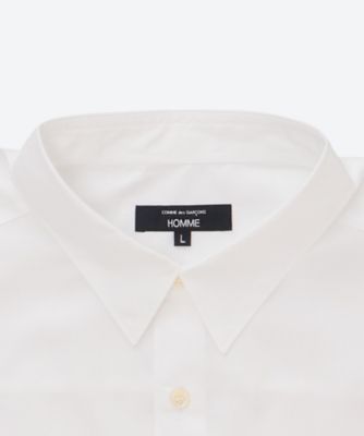 COMME des GARCONS HOMME 綿ブロード×ウールガーゼシャツ COMME des GARCONS HOMME 綿ブロード L/S シャツ