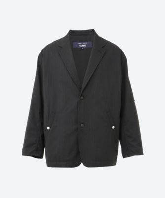 ウールギャバ パッカリングデザイン ジャケット HPーJ101