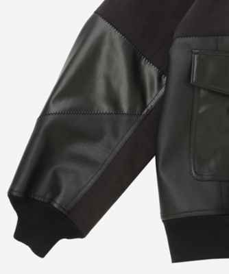 合皮MIX ジャケット HPーJ011ー051 | COMME des GARCONS