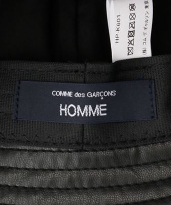 合成皮革MIX バケットハット HPーK601ー051 | COMME