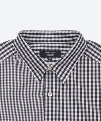 綿チェック ブラウス HPーB017ー051 | COMME des GARCONS