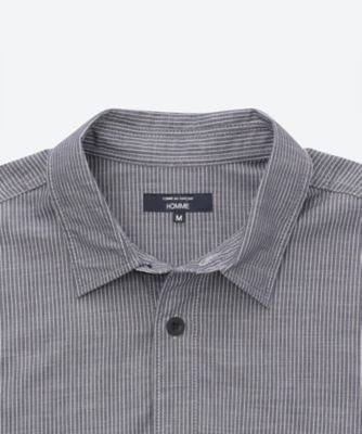 Giemon グレー ストライプブラウス 綿麻 Giemon グレー ストライプブラウス 綿麻 Giemon – Page 5